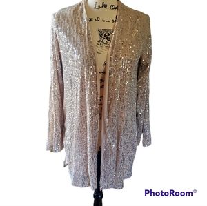 Vanilla Bay sequin blazer S